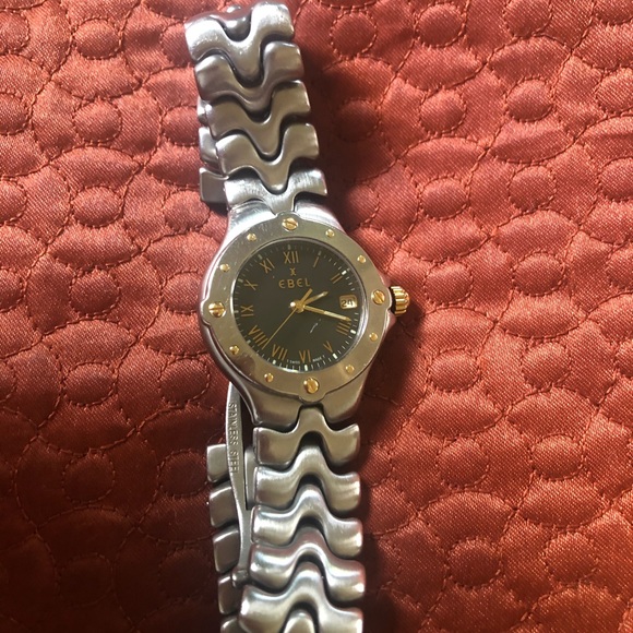 Ebel Accessories Ebel Sportwave Waterproof Stainless Vintage Watch